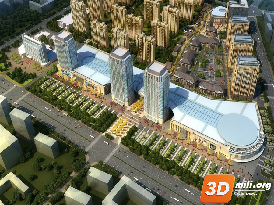 Outdoor Building Skp Files